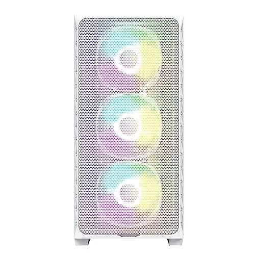 Montech AIR 903 MAX ATX Mid Tower White Tempered Glass Side Panel image
