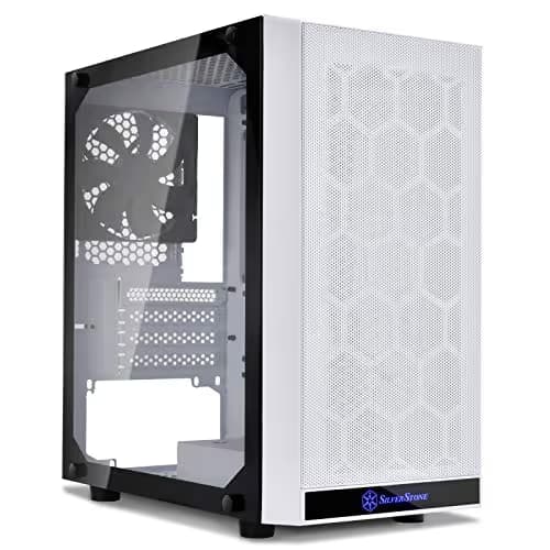 Silverstone PS15 Micro ATX Mid Tower White with Tempered Glass Side Panel and USB 3.2 Gen 1 Type-A Front Panel image
