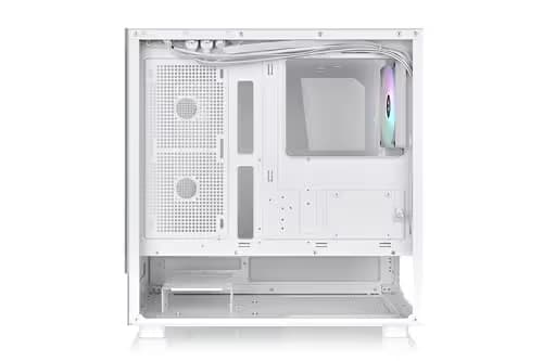 Thermaltake View 270 ATX Mid Tower White Tempered Glass Side Panel, SNOW  image