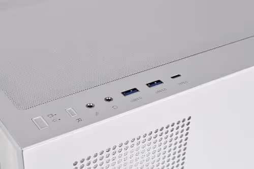 Thermaltake View 270 ATX Mid Tower White Tempered Glass Side Panel, SNOW  image