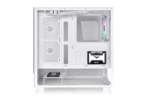 Thermaltake View 270 ATX Mid Tower White Tempered Glass Side Panel, SNOW  image