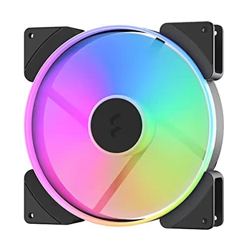 Fractal Design Prisma AL 180mm Black PWM Addressable RGB 2-Pack image
