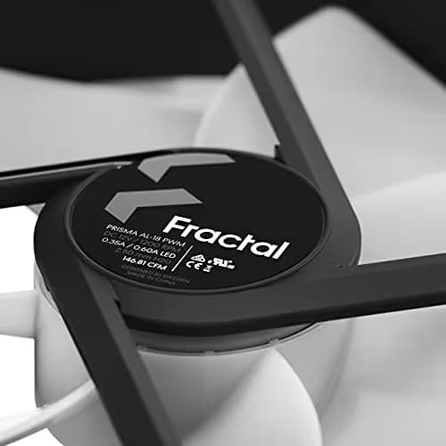 Fractal Design Prisma AL 180mm Black PWM Addressable RGB 2-Pack image