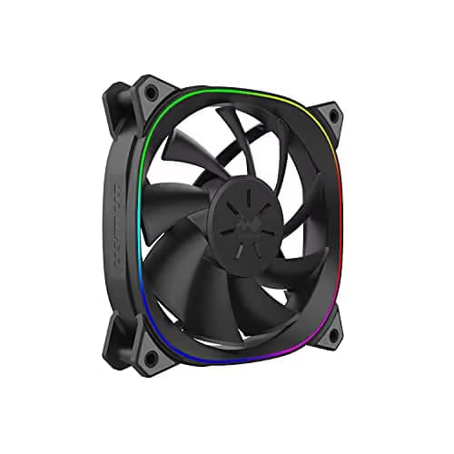 In Win Sirius Extreme ASE120P 120mm Addressable RGB PWM 54 CFM Black 3-Pack image