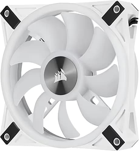 Corsair iCUE QL120 120mm White / Black RGB PWM 3-Pack image