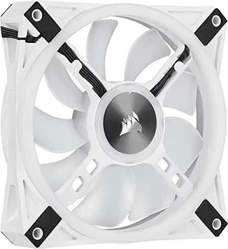 Corsair iCUE QL120 120mm White / Black RGB PWM 3-Pack image