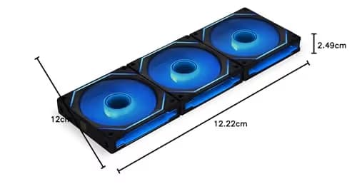 Lian Li Uni Fan SL-Infinity ARGB 120mm Black 3-Pack image