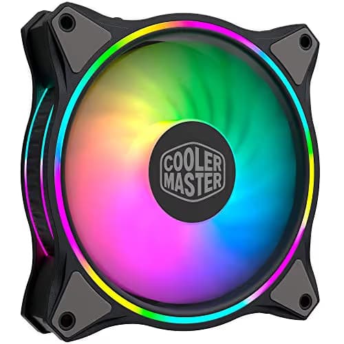 Cooler Master MasterFan MF Halo 120mm Black RGB PWM 3-Pack image