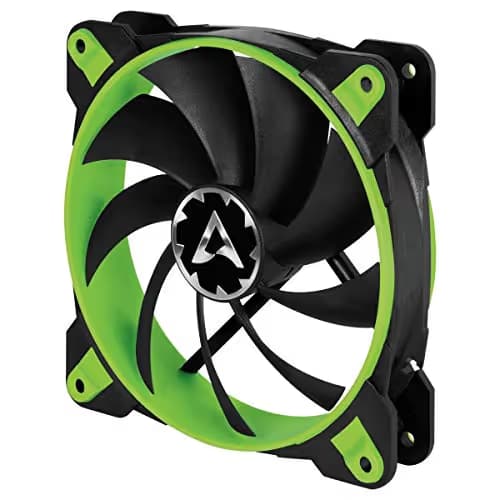 ARCTIC BioniX F120 120mm 69 CFM Black / Green PWM 1-Pack image