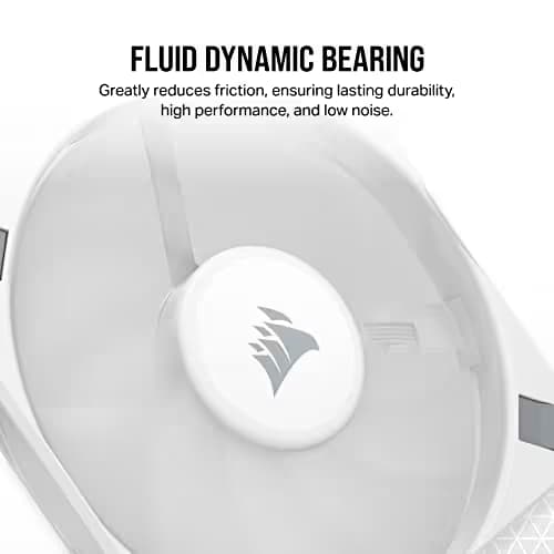 Corsair AF120 SLIM 120mm PWM 56.3 CFM White 1-Pack image