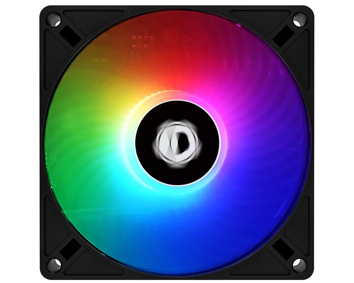 ID-COOLING NO-9215-XT 92mm Black / White ARGB PWM 44.3 CFM image