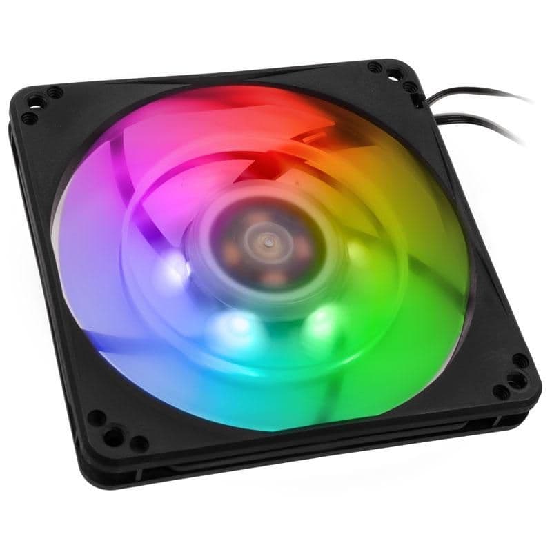 Silverstone FW 120mm Black / Transparent Addressable RGB PWM 32.6 CFM 1-Pack image