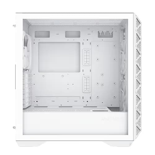 Montech AIR 903 BASE ATX Mid Tower White Tempered Glass Side Panel image