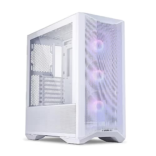 Lian Li Lancool II ATX Mid Tower White with Mesh C RGB and Tempered Glass image