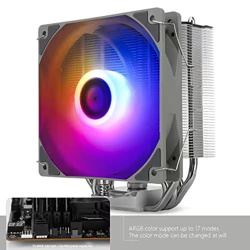 Thermalright Assassin King SE Air ARGB 148mm 66.17 CFM Silver / Gray image