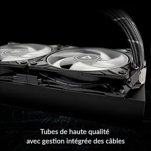 ARCTIC Liquid Freezer II Water 280mm A-RGB 68.9 CFM Black image