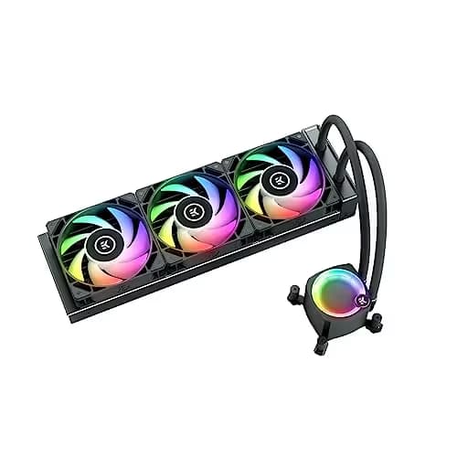 EK EK-Nucleus Water 360mm CR360 AIO Lux D-RGB 72 CFM Black image