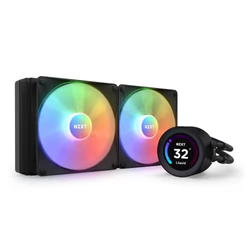 NZXT Kraken Elite Water 280mm RGB 90.79 CFM Black image