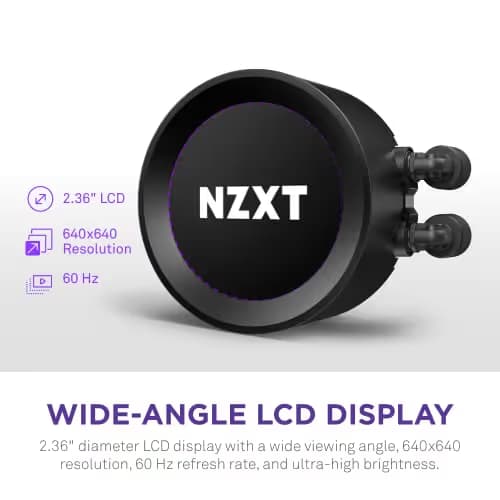 NZXT Kraken Elite Water 280mm RGB 90.79 CFM Black image