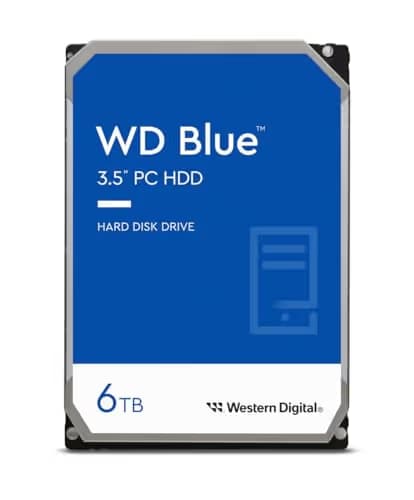 Western Digital Blue 6TB HDD 3.5" SATA main image
