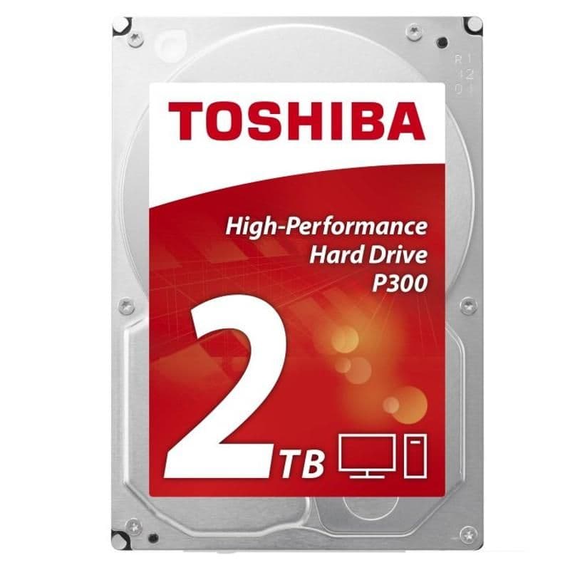 Toshiba P300 2TB 3.5" HDD 7200RPM SATA 6.0 Gb/s Internal main image