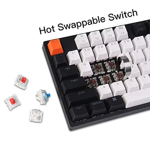 Keychron C2 Gateron G Pro Brown Hot-swappable Mechanical Gaming Keyboard Wired image