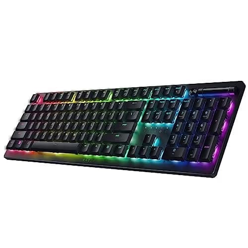 Razer DeathStalker V2 Pro Razer Red Low-Profile Optical Linear RGB Wireless Gaming Keyboard image