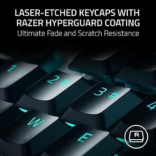 Razer DeathStalker V2 Pro Razer Red Low-Profile Optical Linear RGB Wireless Gaming Keyboard image