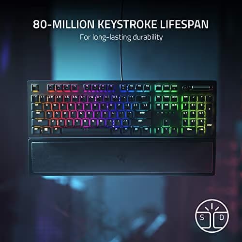 Razer BlackWidow V3 RGB Wired Gaming Keyboard image