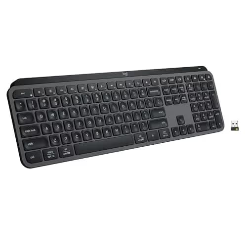 Logitech MX KEYS S Wireless/Wired/Bluetooth Standard Keyboard image