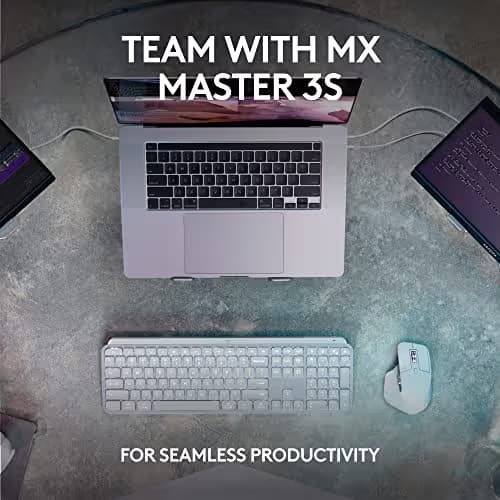 Logitech MX KEYS S Wireless/Wired/Bluetooth Standard Keyboard image