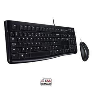 Logitech MK120-TAA Wired Standard Keyboard With Laser Mouse main image