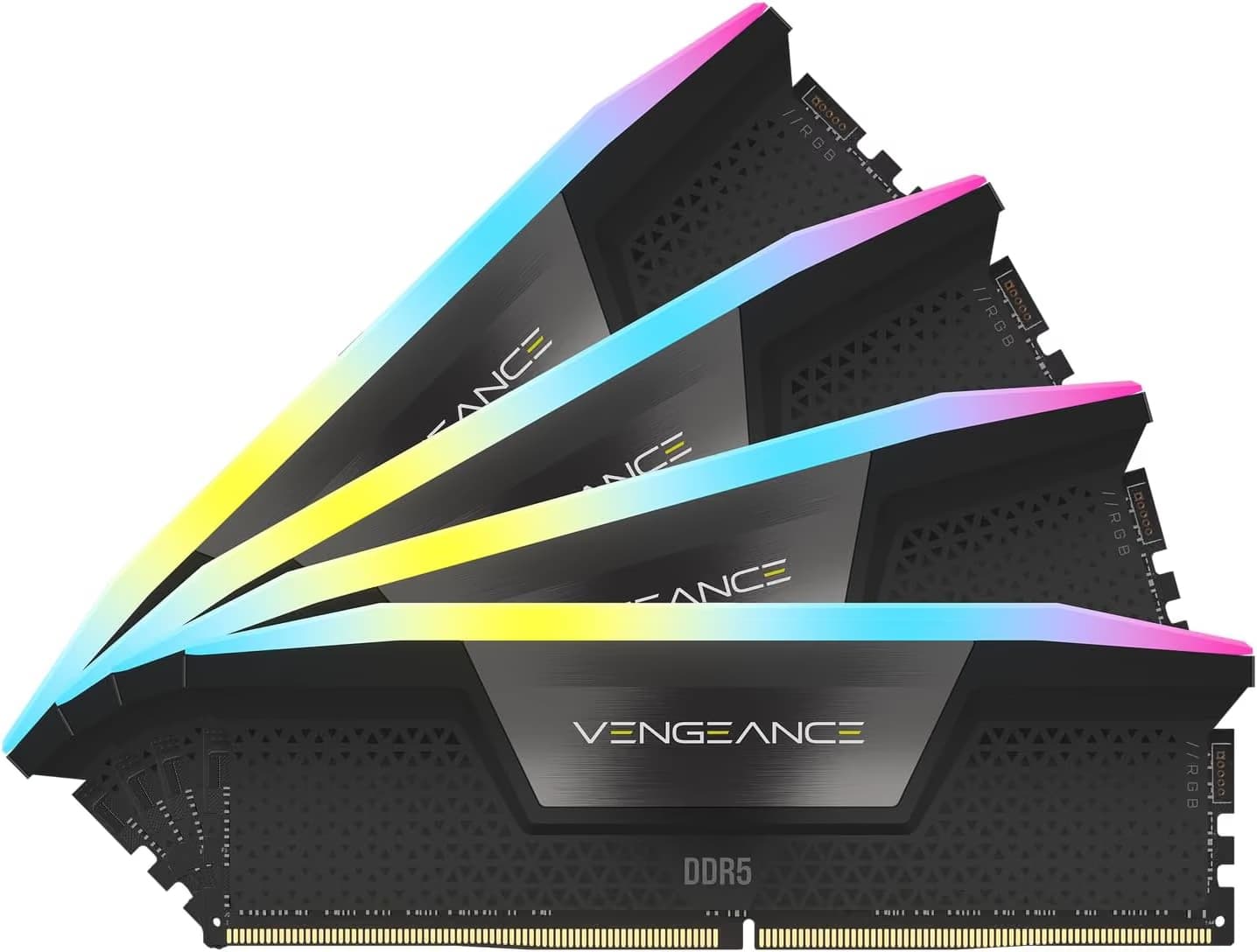 Corsair Vengeance RGB 128GB (4x32GB) DDR5-5600 CL40 Black image