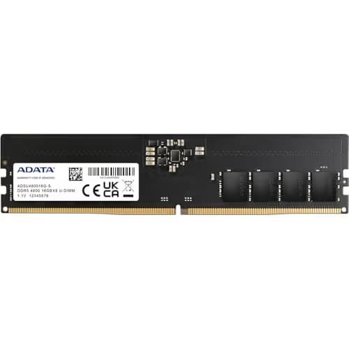 ADATA AD5U480016G-DT Black DDR5-4800 CL40 32GB (2x16GB) image
