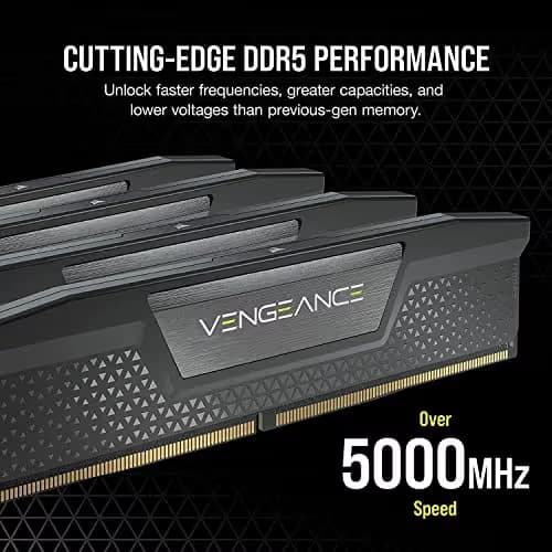 Corsair Vengeance Black DDR5-6400 CL32 32GB (2x16GB) image