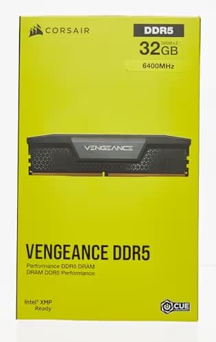 Corsair Vengeance Black DDR5-6400 CL32 32GB (2x16GB) image