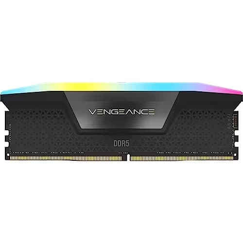 Corsair Vengeance RGB 192GB (4x48GB) DDR5 5200 CL38 Black image
