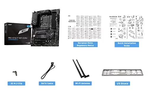MSI PRO B760-P WIFI LGA1700 DDR4 ATX image