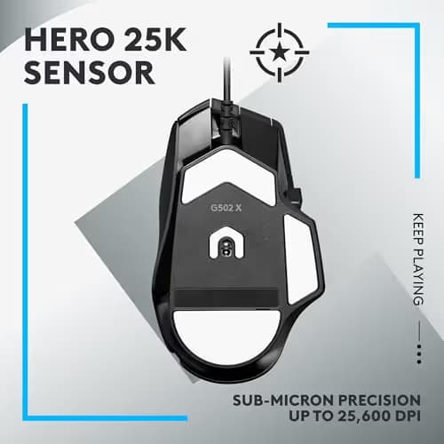 Logitech G502 X Wired Optical Gaming Mouse image