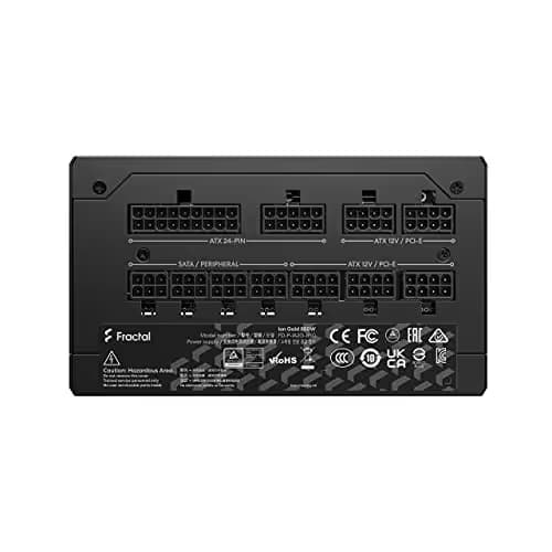 Fractal Design Ion Black 850W Fully Modular 80+ Gold Certified ATX image