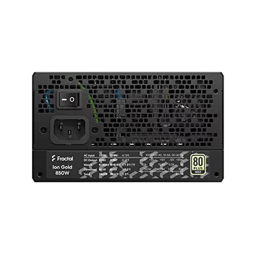 Fractal Design Ion Black 850W Fully Modular 80+ Gold Certified ATX image