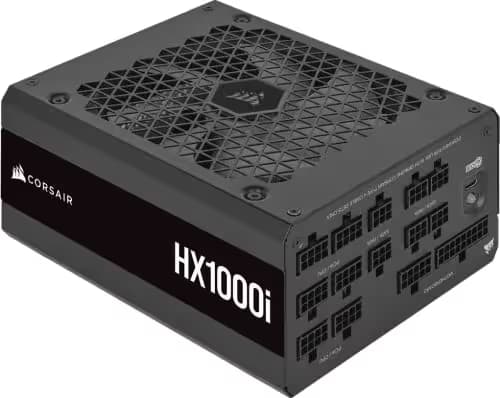 Corsair HX1000i (2022) Black 1000W 80+ Platinum Certified Fully Modular image
