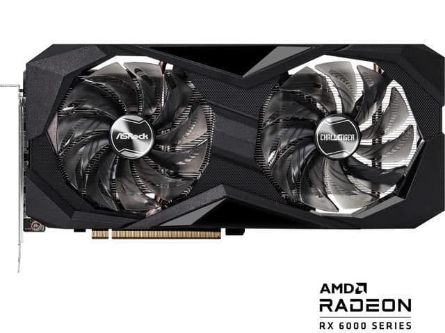ASRock Radeon RX 6650 XT Challenger D OC 8GB GDDR6 Black image