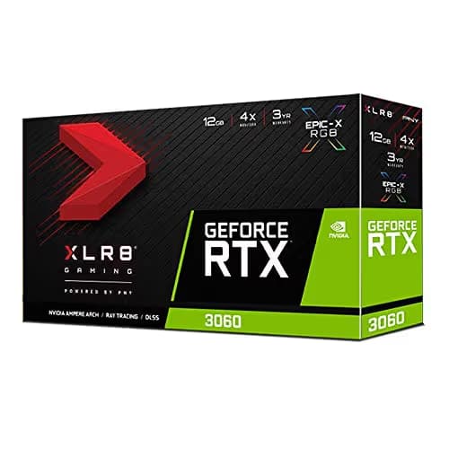 PNY XLR8 Gaming REVEL EPIC-X RGB Dual Fan GeForce RTX 3060 12GB 12 GB image