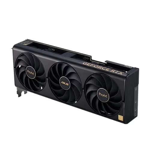 Asus ProArt OC GeForce RTX 4070 Ti 12GB GDDR6X Black / Gold image