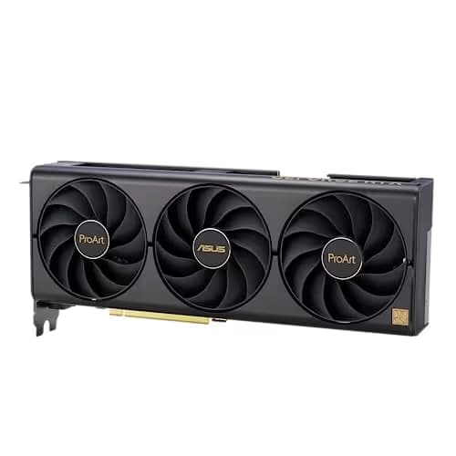 Asus ProArt OC GeForce RTX 4070 Ti 12GB GDDR6X Black / Gold image