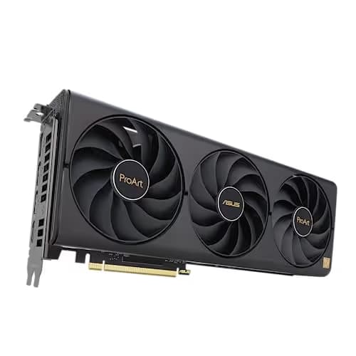Asus ProArt OC GeForce RTX 4070 Ti 12GB GDDR6X Black / Gold image