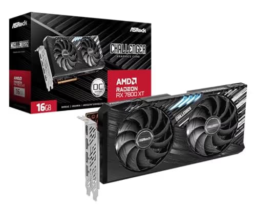 ASRock AMD Radeon RX 7800 XT Challenger 16GB OC GDDR6 image