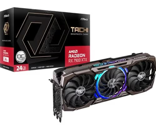 ASRock Taichi OC Radeon RX 7900 XTX 24GB GDDR6 Black image