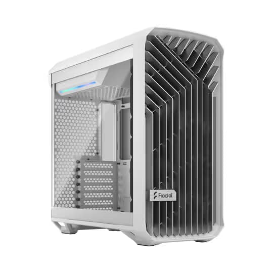 Fractal Design Torrent Compact ATX Mid Tower White TG Clear Tint image